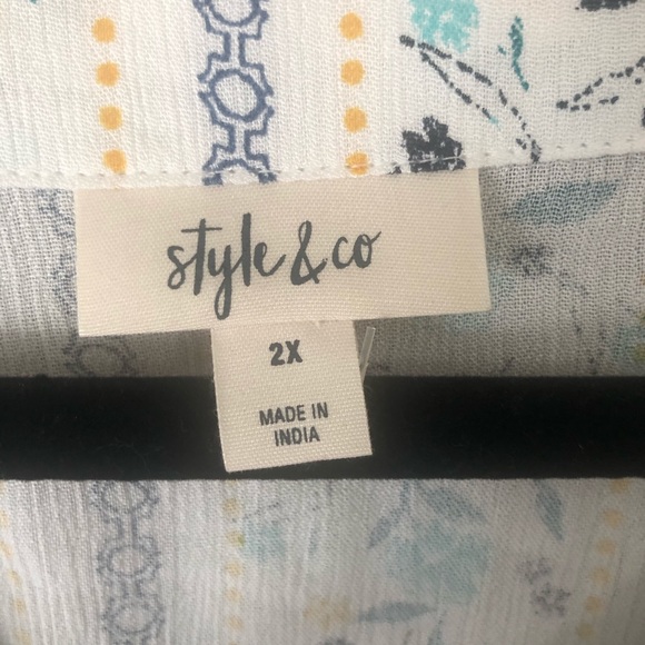 Style & Co. Button Down - Picture 4 of 6